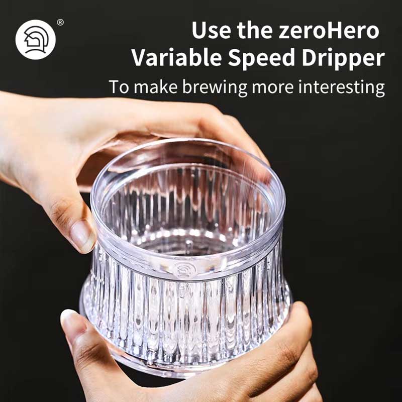 PCTG Adjustable Pour Over Coffee Dripper | Clever-Dripper Style