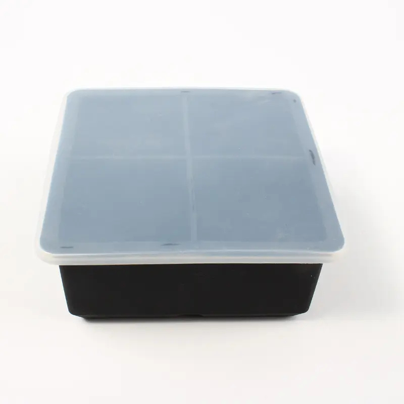 Premium Square Ice Cube Mold – Clear Ice Block Maker for Cocktails