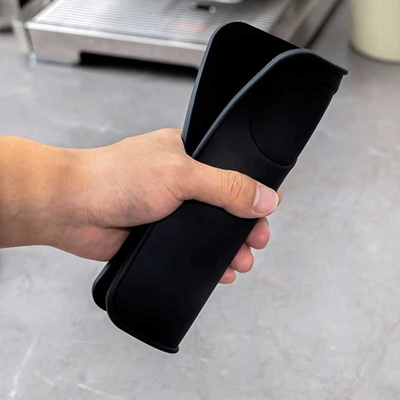 Silicone Corner Espresso Tamping Mat