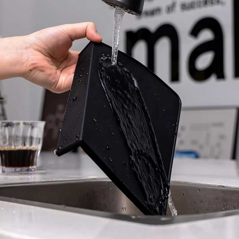 Silicone Corner Espresso Tamping Mat