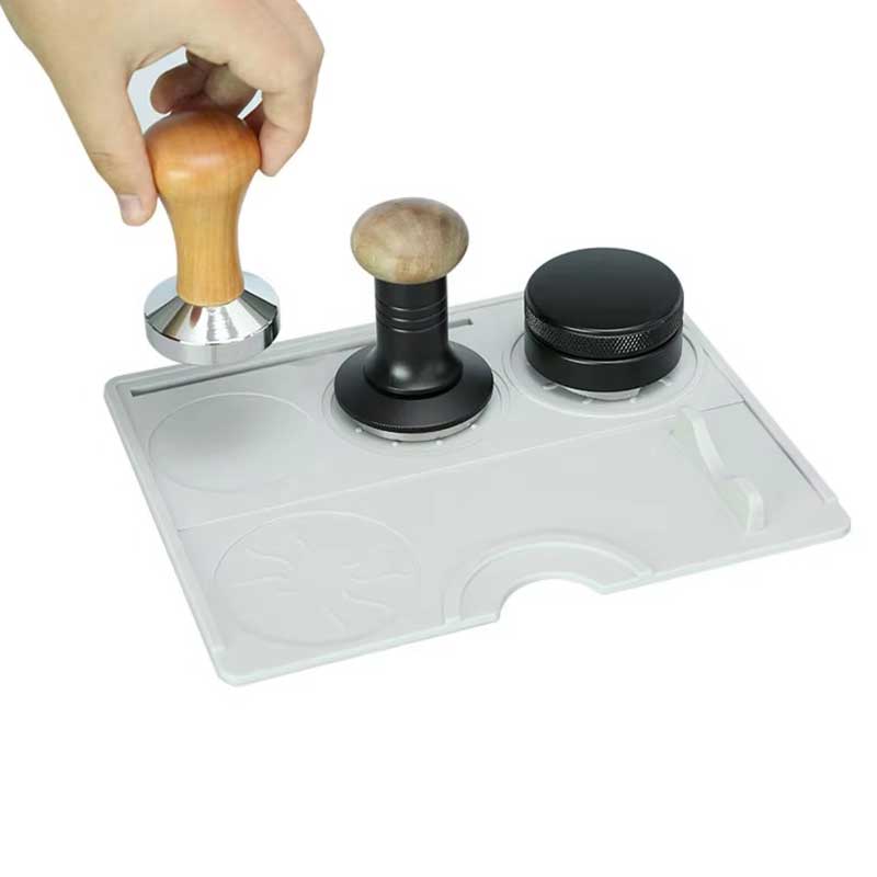 New Silicone Espresso Tamper Mat - Black