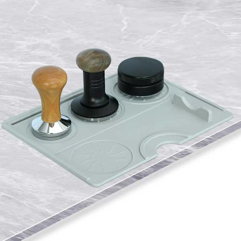 New Silicone Espresso Tamper Mat - Black