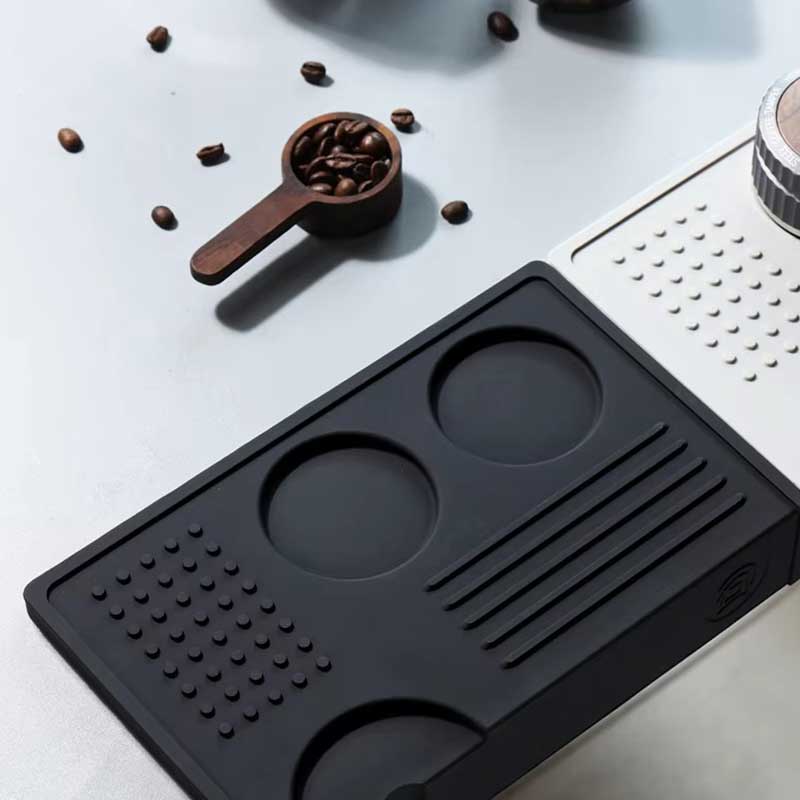 Non-slip Silicone Espresso Tamper Mat with Portafilter Holder