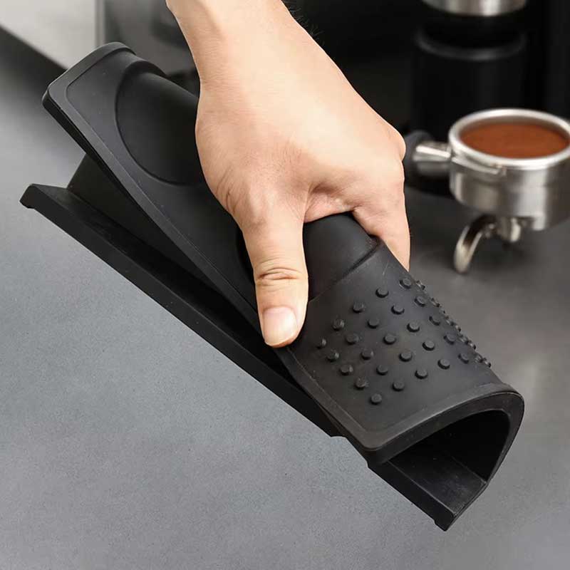 Non-slip Silicone Espresso Tamper Mat with Portafilter Holder