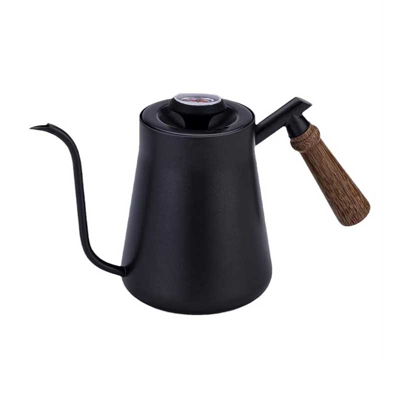 Stainless Steel Gooseneck Kettle with Thermometer