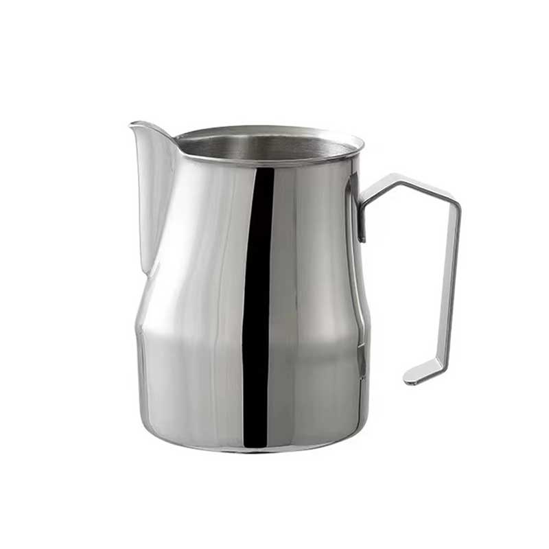 Luxury Stainless Steel 350ml Milk Frothing Pitcher for Espresso, Latte & Coffee – Polished Barista Tool