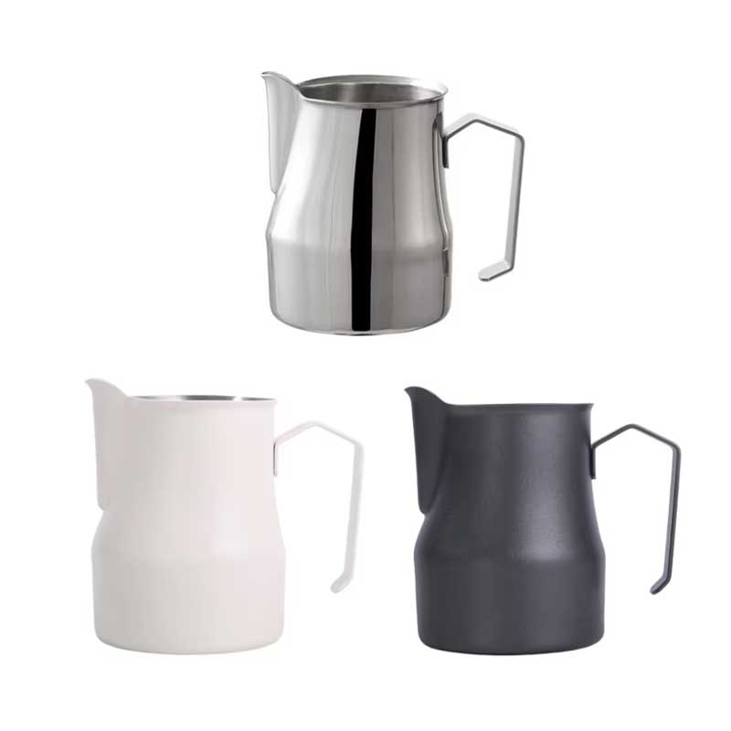 Luxury Stainless Steel 350ml Milk Frothing Pitcher for Espresso, Latte & Coffee – Polished Barista Tool