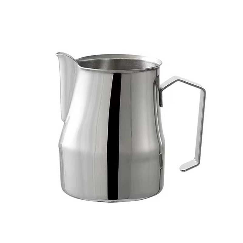 Luxury Stainless Steel 350ml Milk Frothing Pitcher for Espresso, Latte & Coffee – Polished Barista Tool