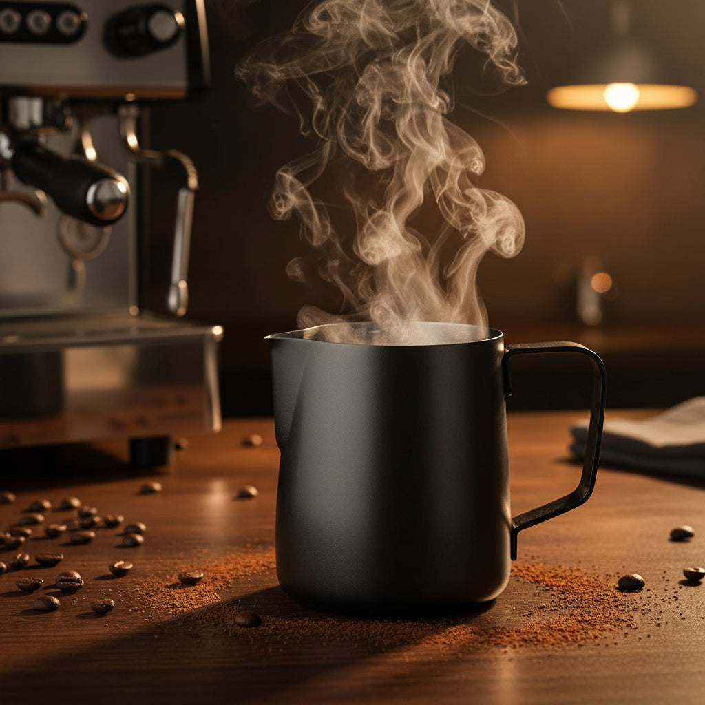 Stainless Steel Milk Frothing Pitcher for Latte & Cappuccino