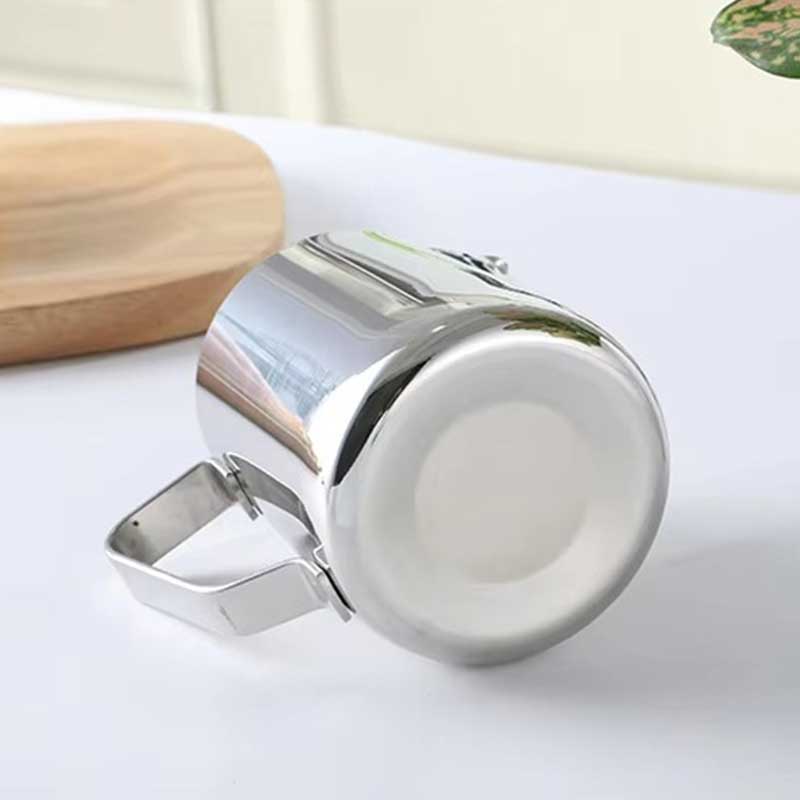 Stainless Steel 350ml Milk Frothing Pitcher – Latte Art Jug for Coffee, Espresso & Cappuccino