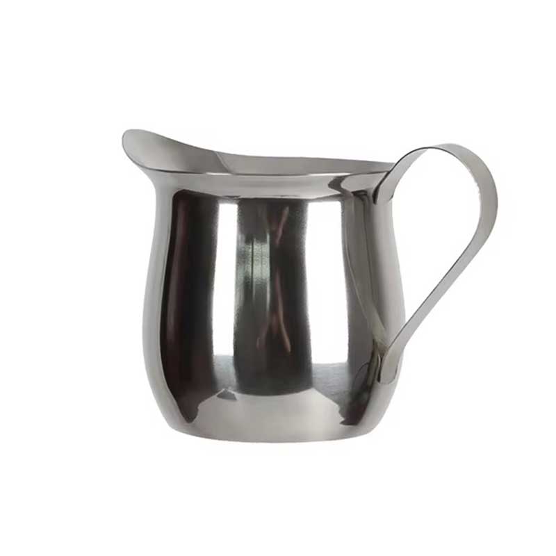 Stainless Steel Milk Pitcher 240ml – Precision Spout for Latte Art