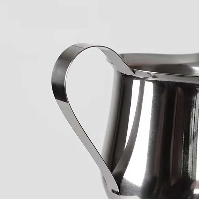 Stainless Steel Milk Pitcher 240ml – Precision Spout for Latte Art