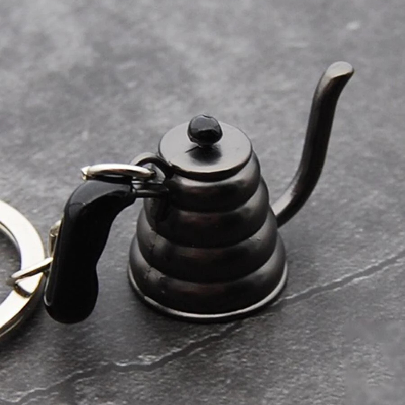 Teapot Keychain – Stylish Mini Tea Pot Design for Key or Bag Decoration