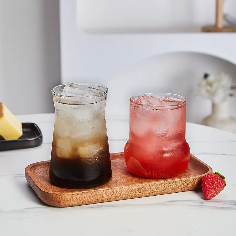 Versatile 380ml Glass Mug – Ideal for Cappuccino, Latte, Cocoa, and Hot or Cold Drinks