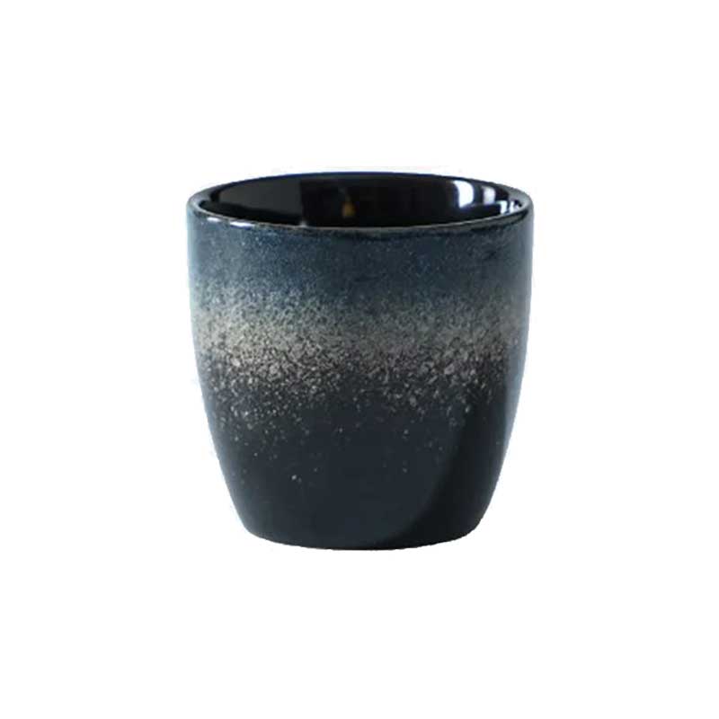 Vintage Arabic Ceramic Tea & Coffee Cups – Glazed Pottery No-Handle Japanese Style Drinkware for Home & Restaurant