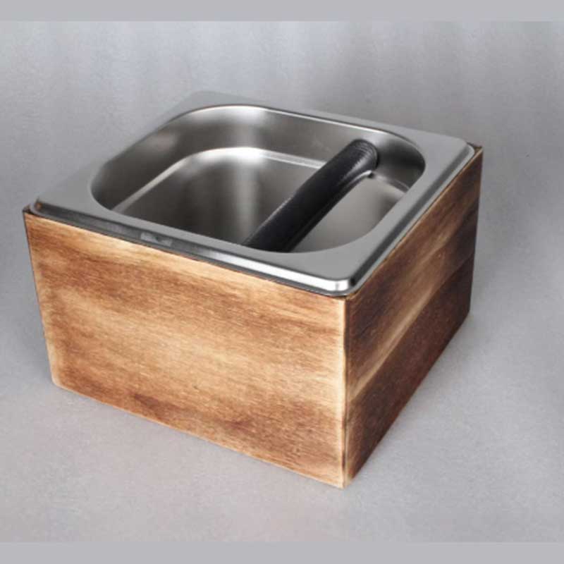 Walnut Wood Espresso Knock Box