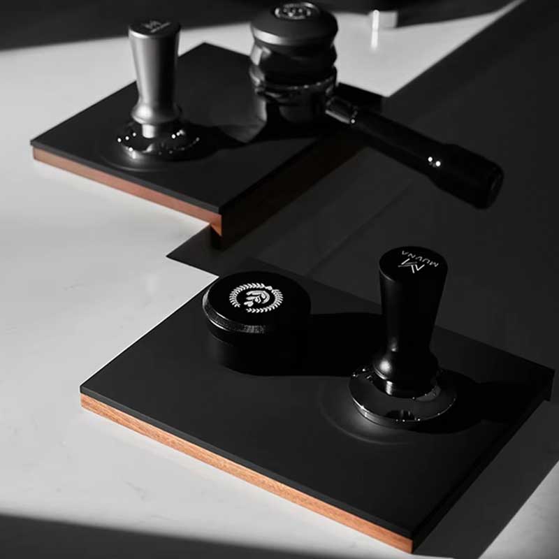 Muvna Walnut Wood Espresso Tamping Mat