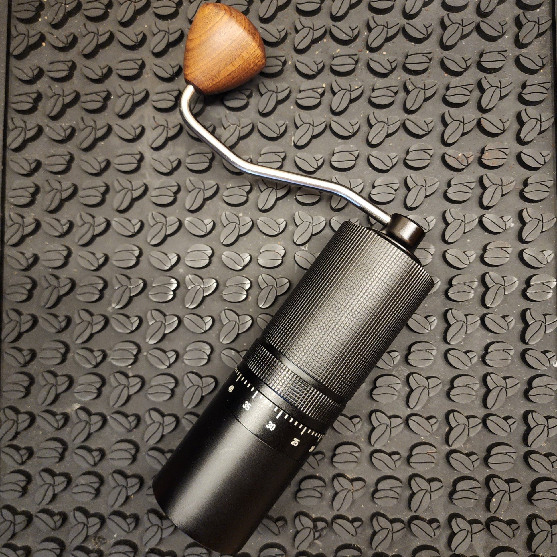 Premium Manual Coffee Grinder – 60-Setting Adjustable Stainless Steel Burr with Aluminum Body