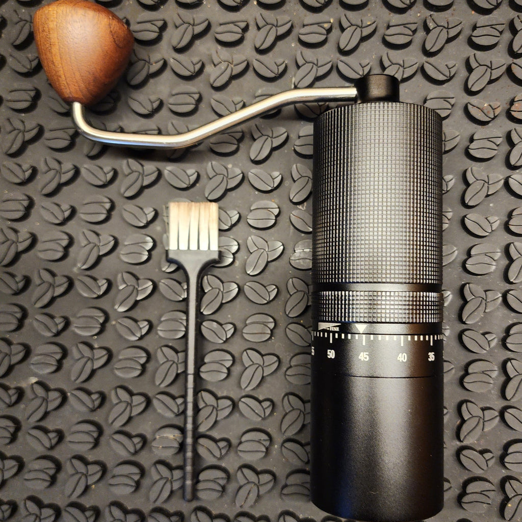 Premium Manual Coffee Grinder – 60-Setting Adjustable Stainless Steel Burr with Aluminum Body