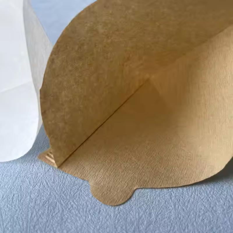 Brown V-Shaped Coffee Filters – Fits 2–4 Cup Drippers, Plastic or Ceramic Compatible