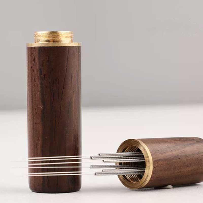 Wooden Handle WDT Espresso Distribution Tool