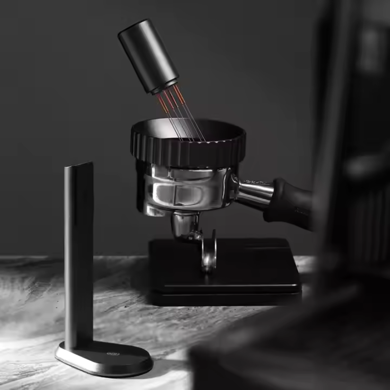 ZeroHero Thunder Espresso Stirrer – 6-Pin WDT Distribution Tool for Precise Coffee Extraction