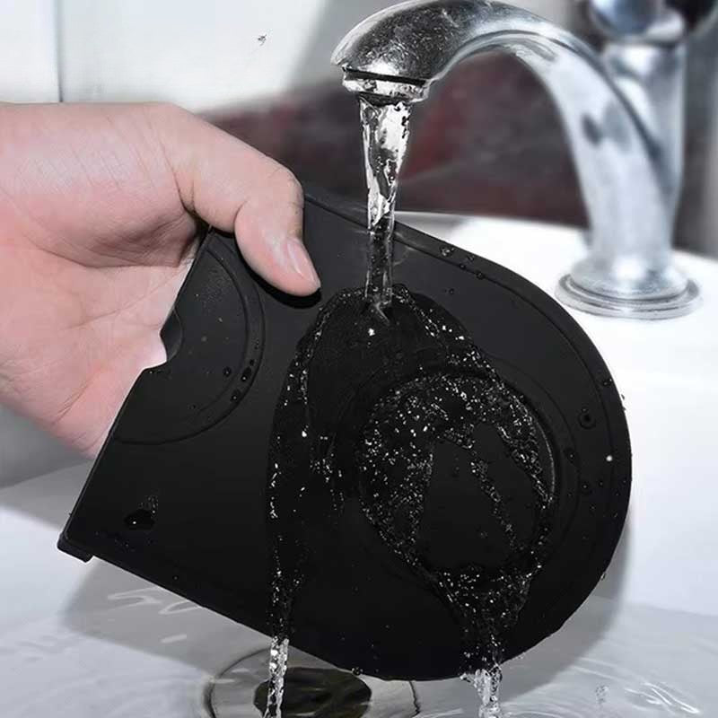Single Black Silicone Espresso Tamper Mat