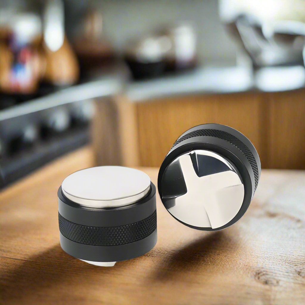Barista Espresso Distributor – 51mm Adjustable Coffee Tamper for Precision Tamping